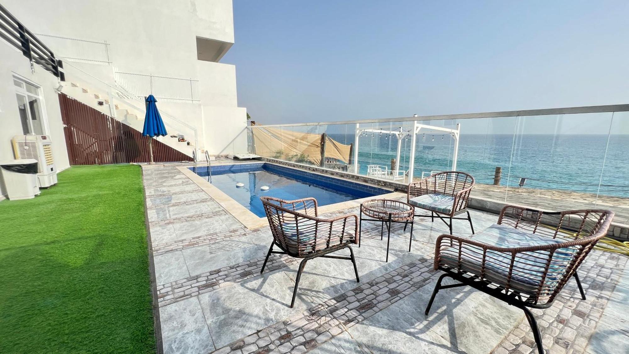 Wadi Shab Beach Villa Сур Екстер'єр фото