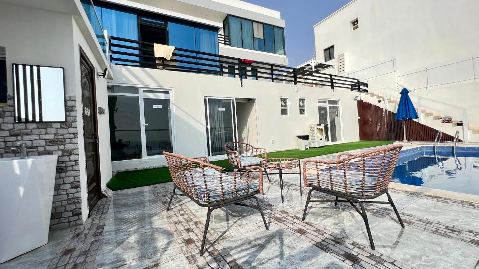 Wadi Shab Beach Villa Сур Екстер'єр фото