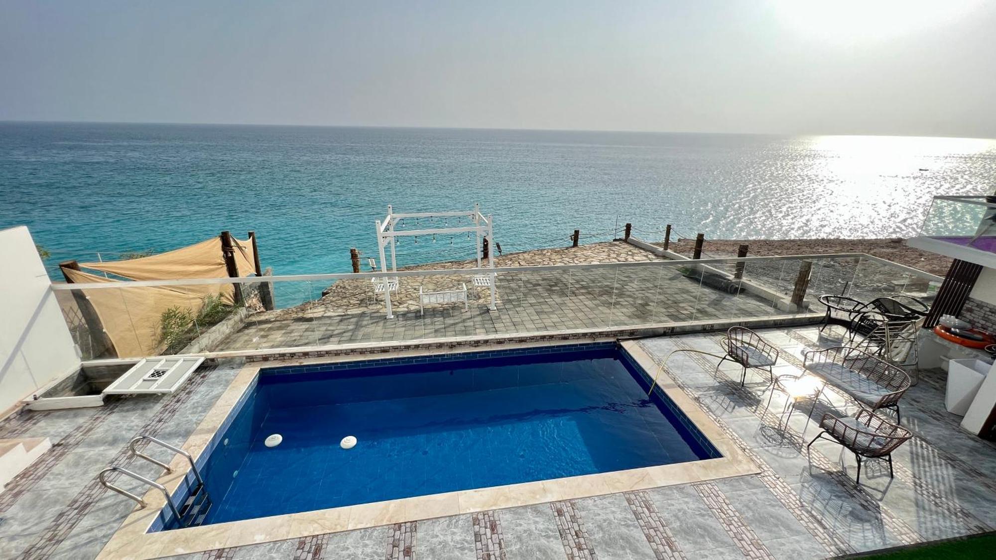 Wadi Shab Beach Villa Сур Екстер'єр фото