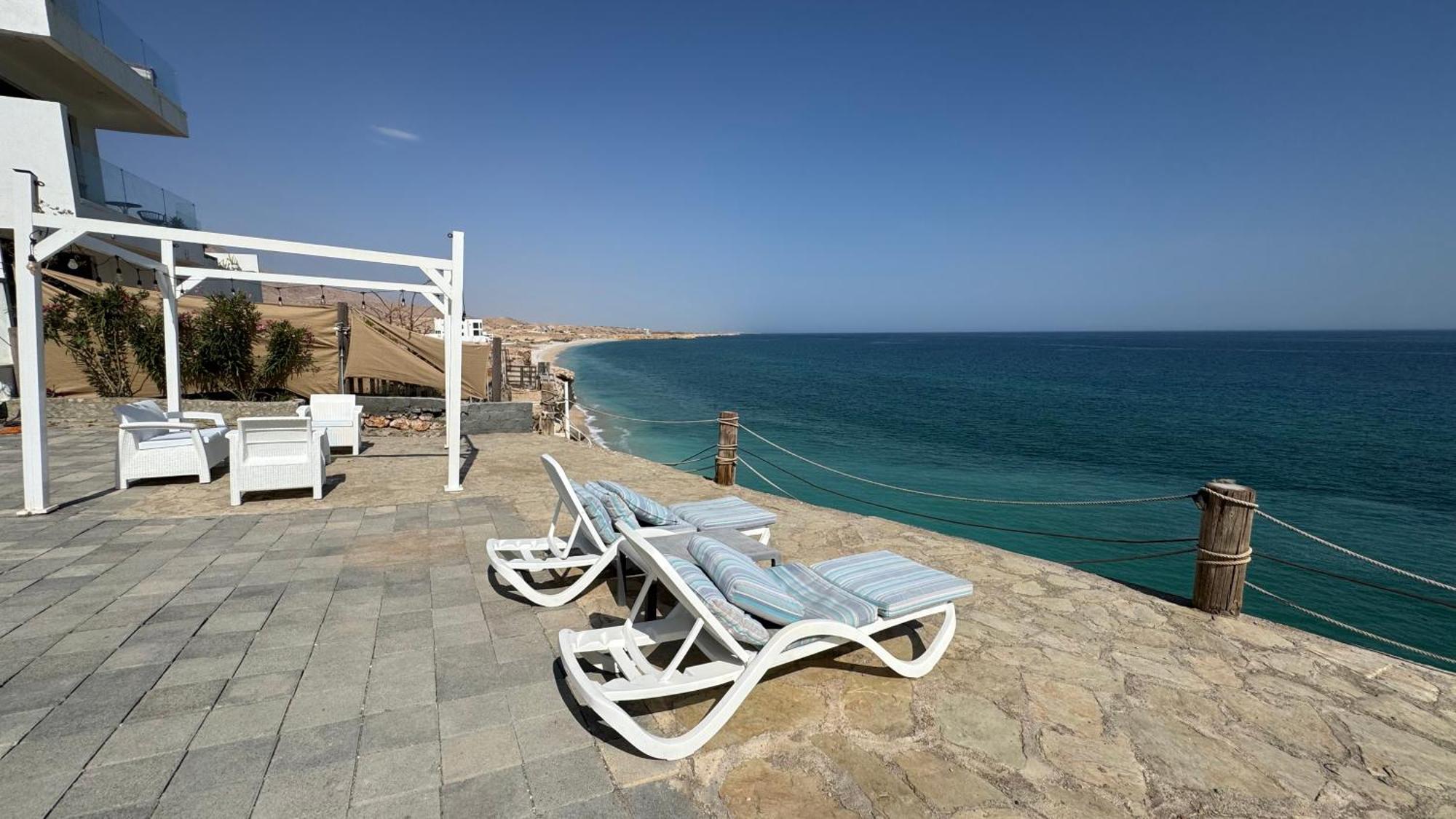 Wadi Shab Beach Villa Сур Екстер'єр фото